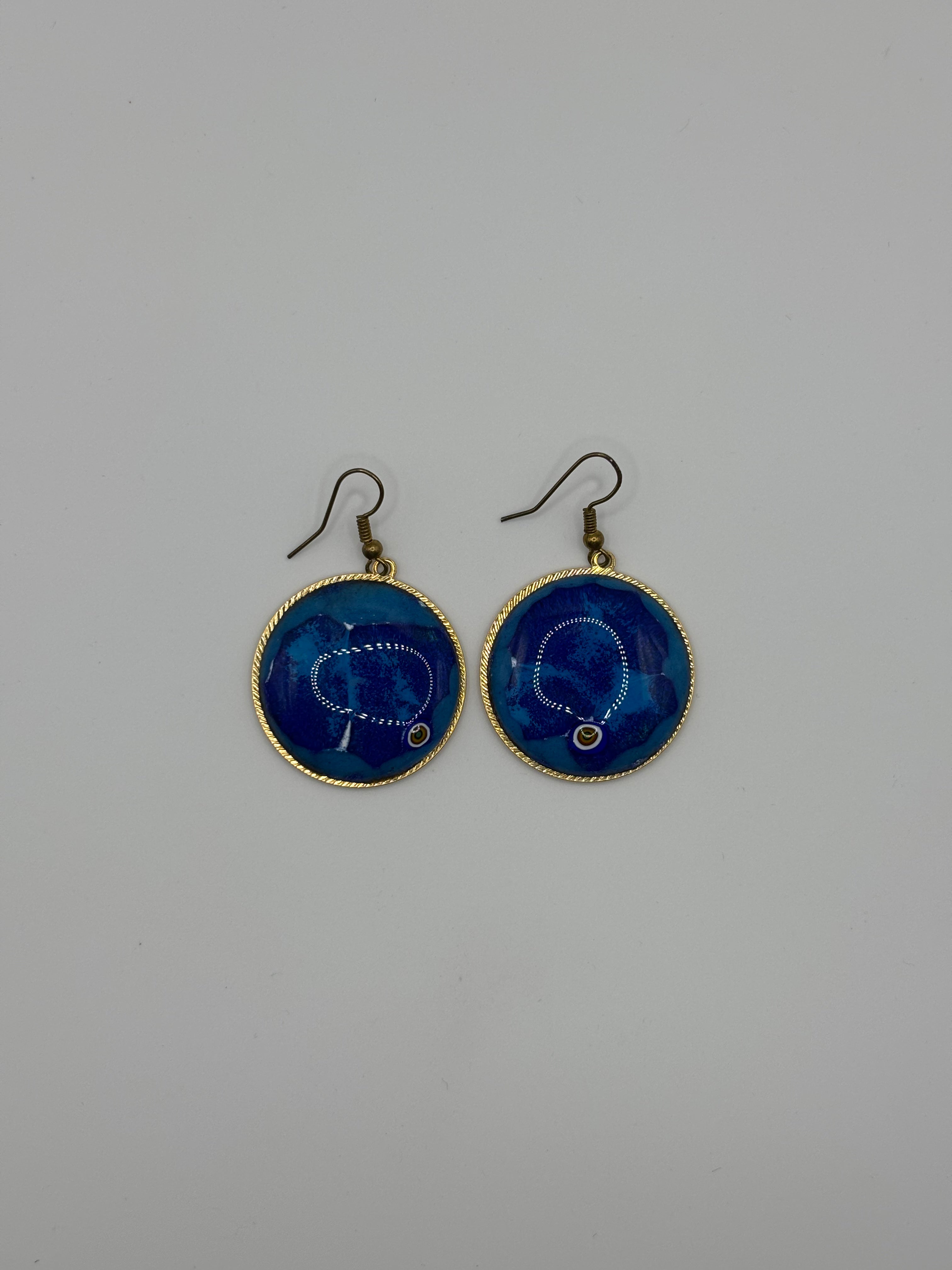 Les boucles pendantes "Océan"