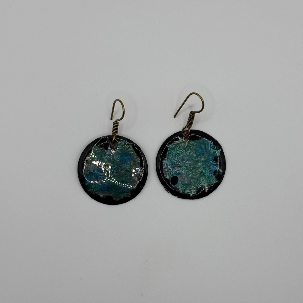 Les boucles pendantes "Marais"