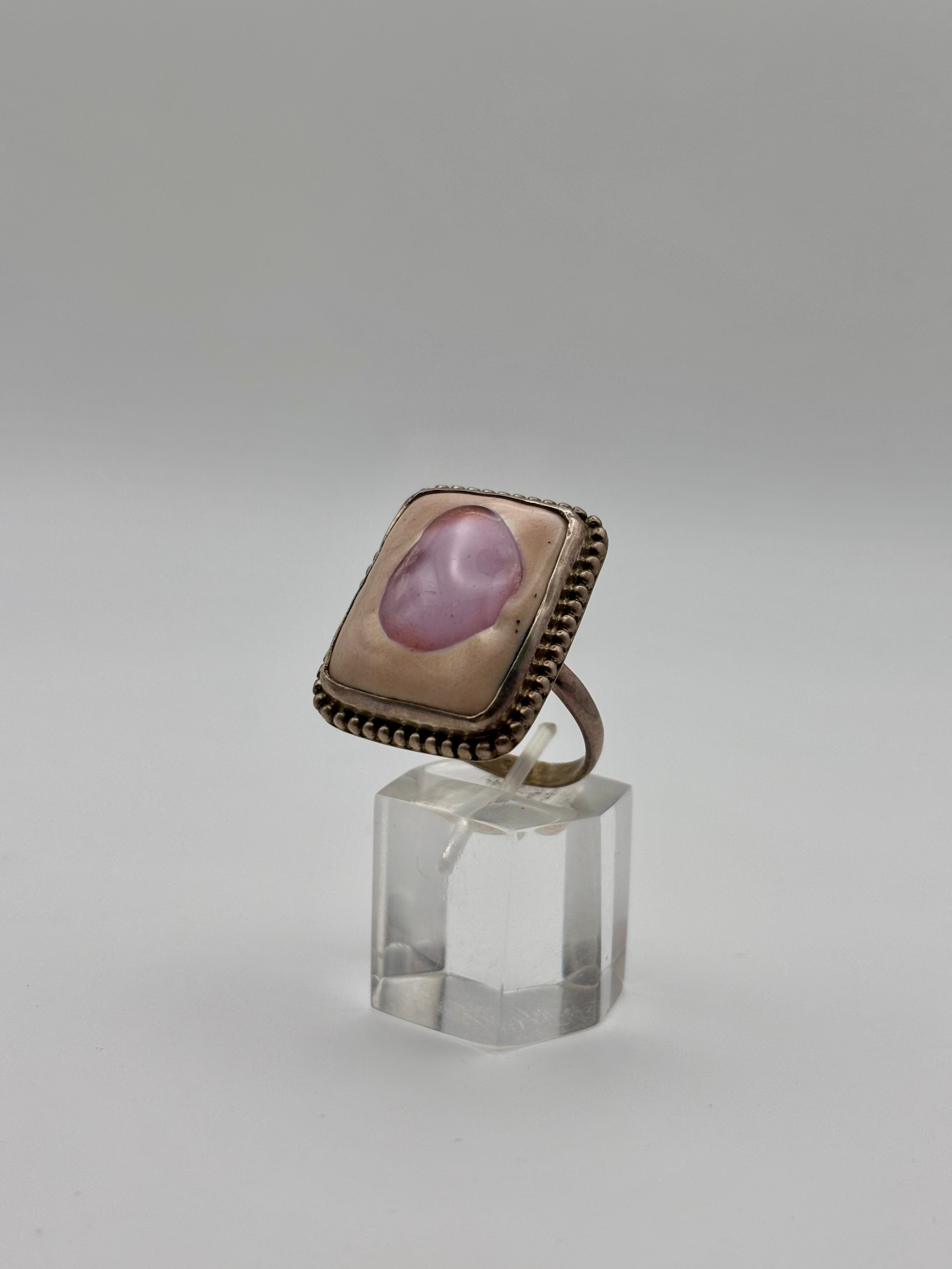 La bague "Macaron"