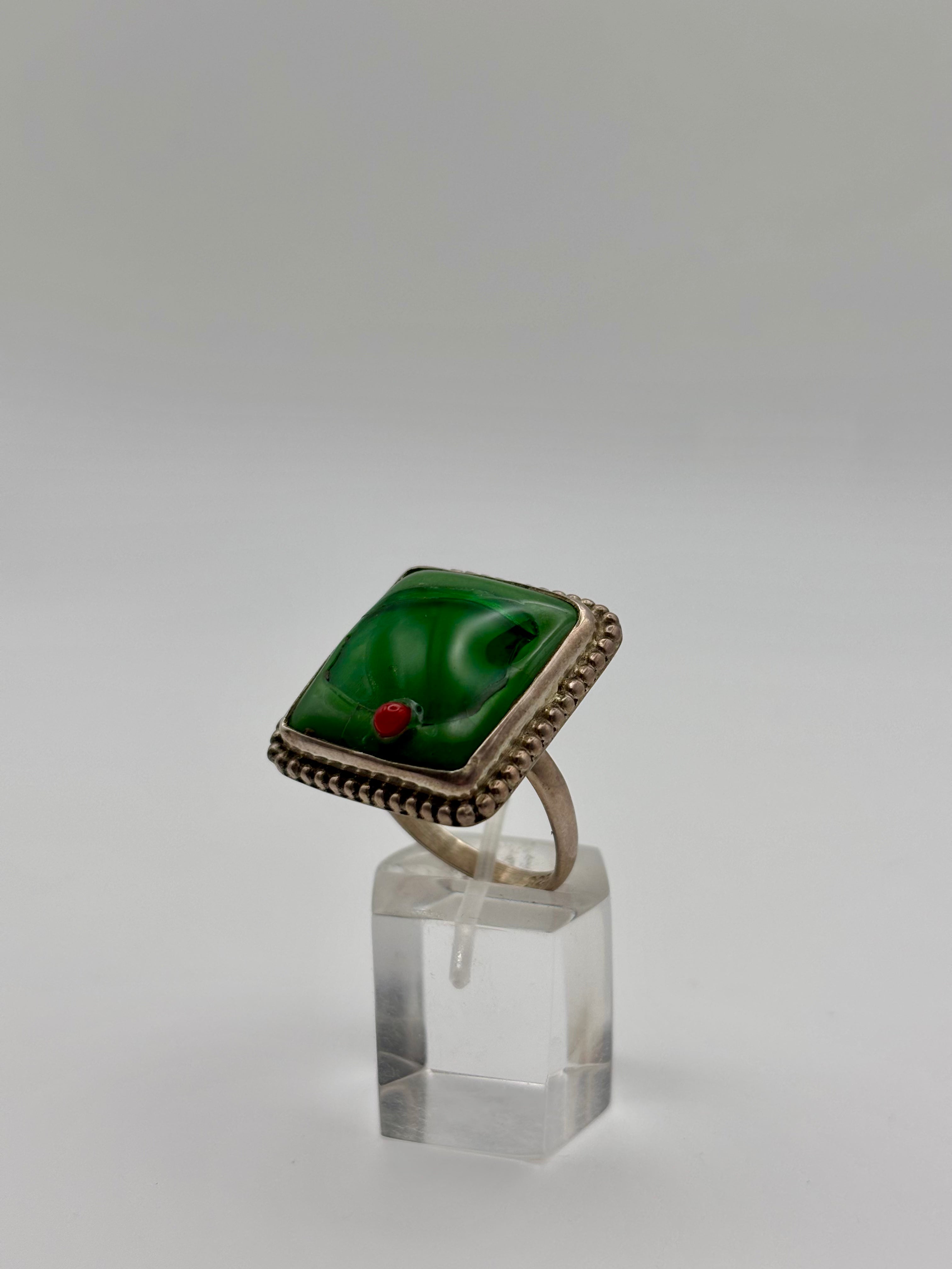 La bague "Macaron"