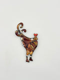 La broche "Le coq"