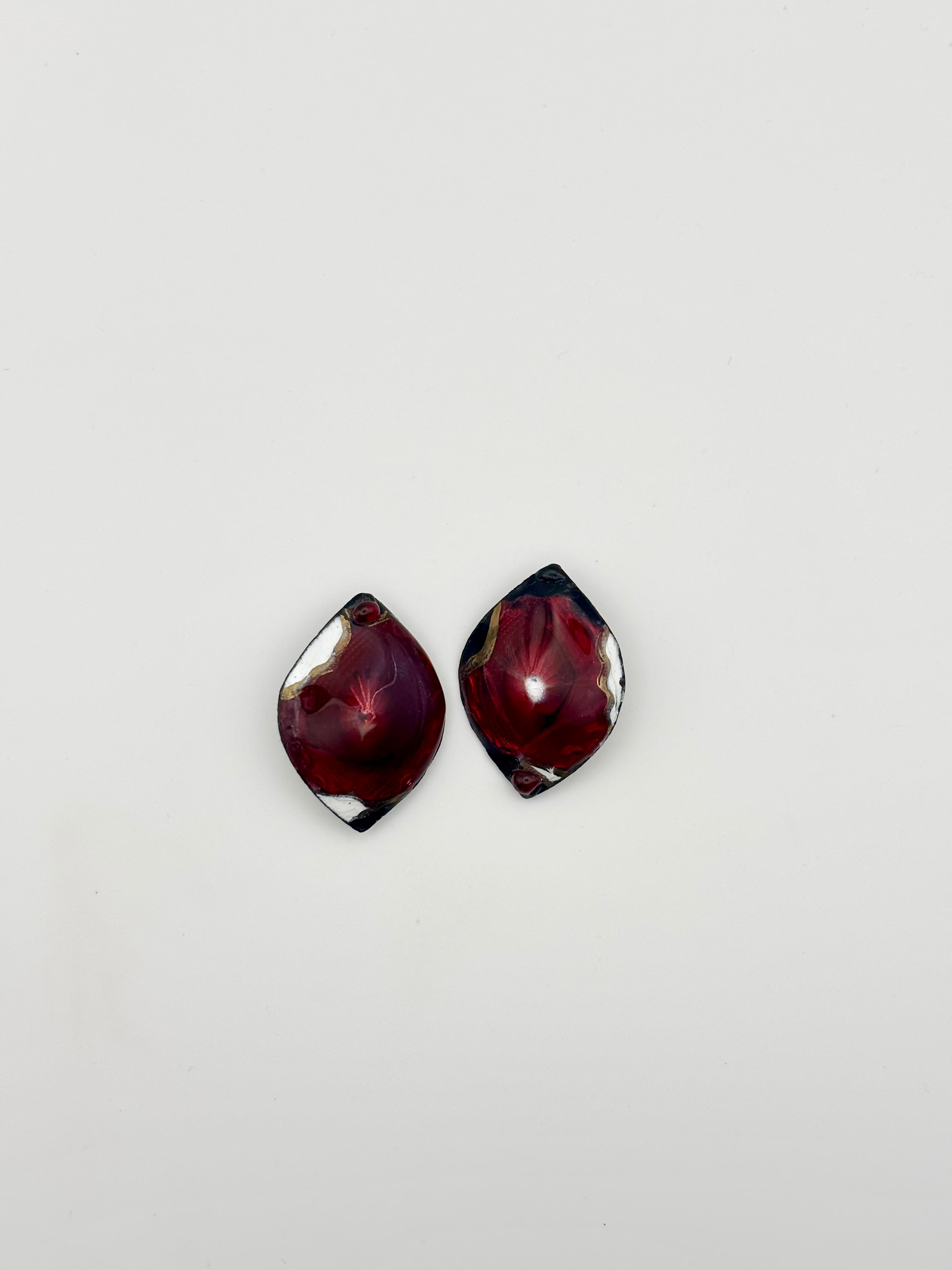 Boucles d'oreilles clip "Arabesque"