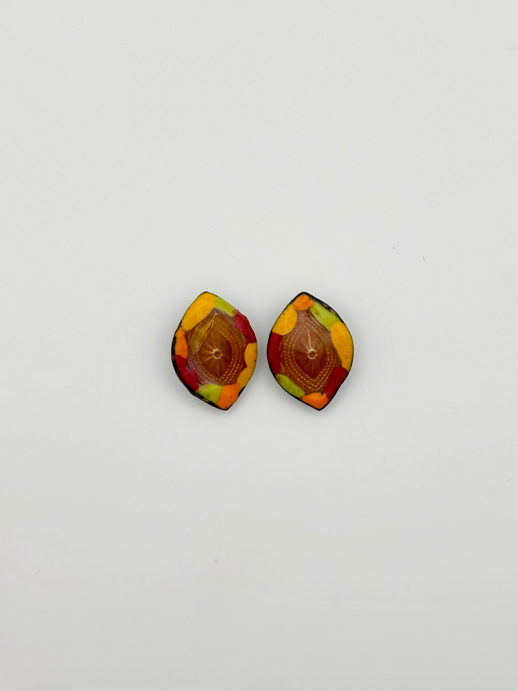 Boucles d'oreilles clip "Arabesque"