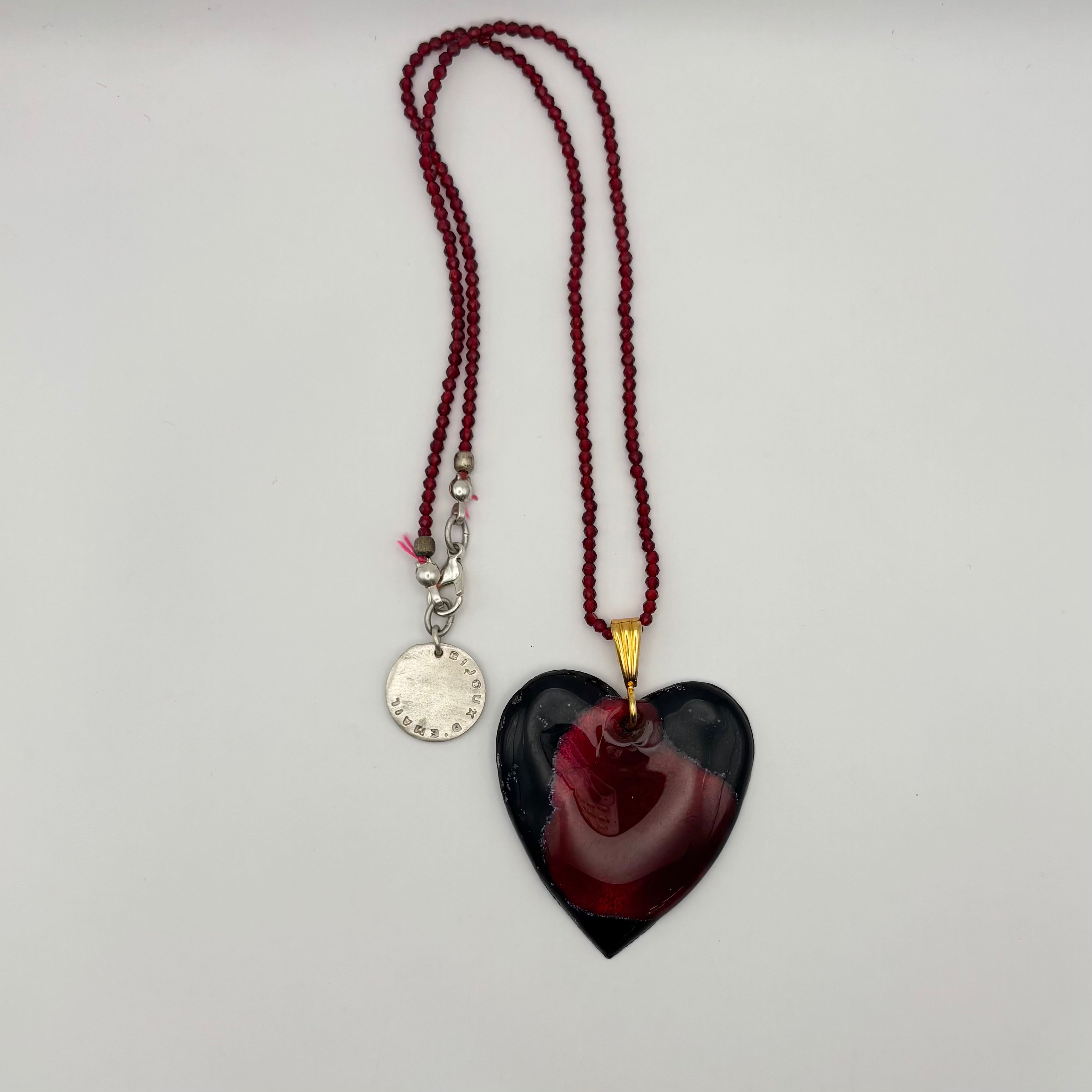 Le pendentif "Cœur de vin"