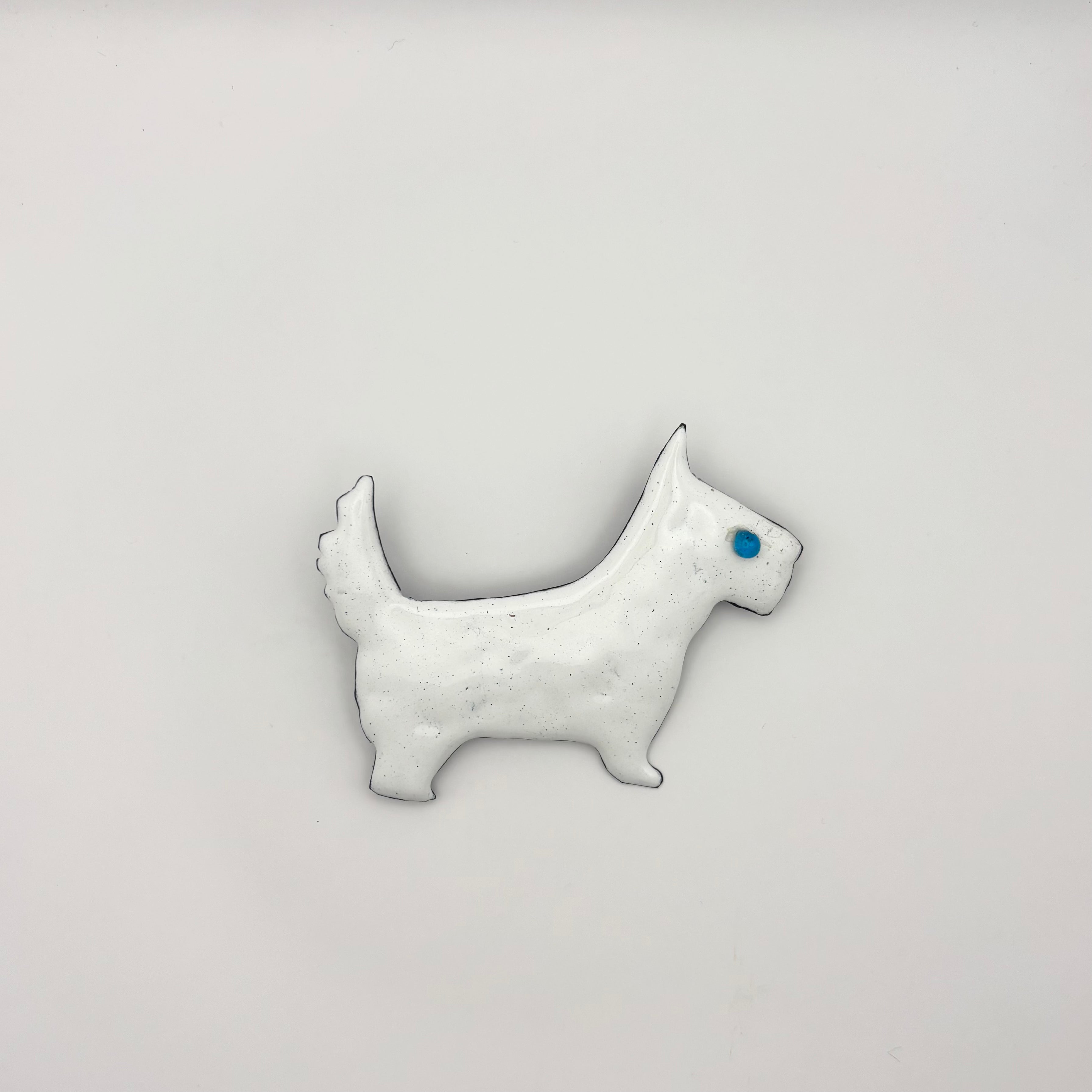 Le terrier blanc